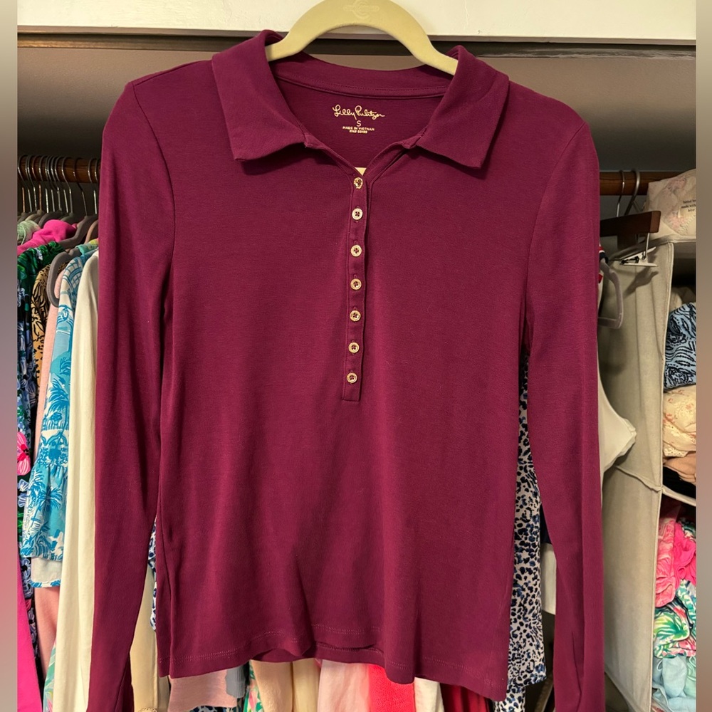Lilly Pulitzer Reema polo top